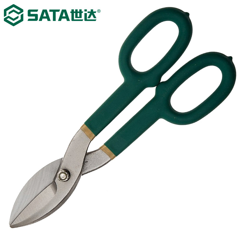 世达93305铁皮剪刀铁皮钳剪铁丝网铝板不锈钢板剪剪子14英寸