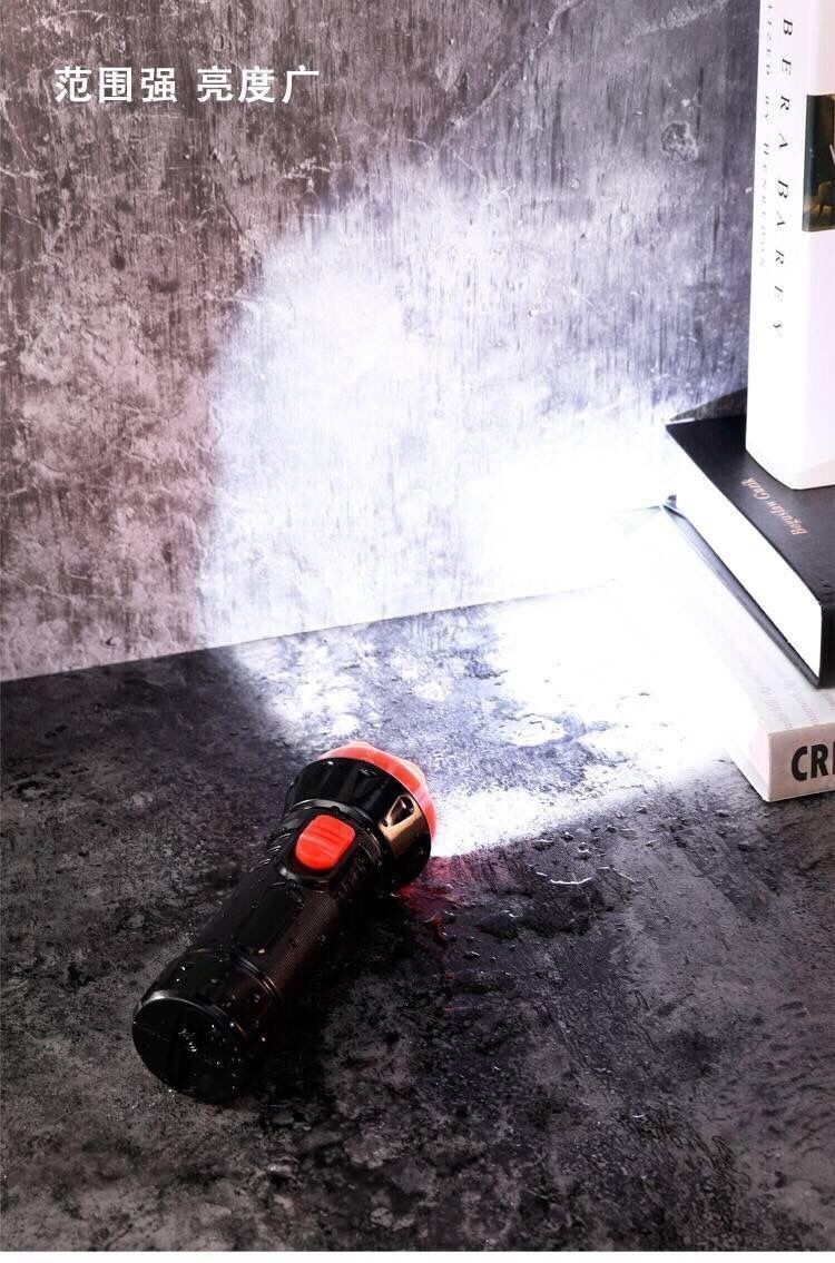 Buy one, get one free: rechargeable LED flashlight, suitable for home use, outdoor activities, nighttime illumination, and as an emergency light for fire stations, hotels, and guesthouses
