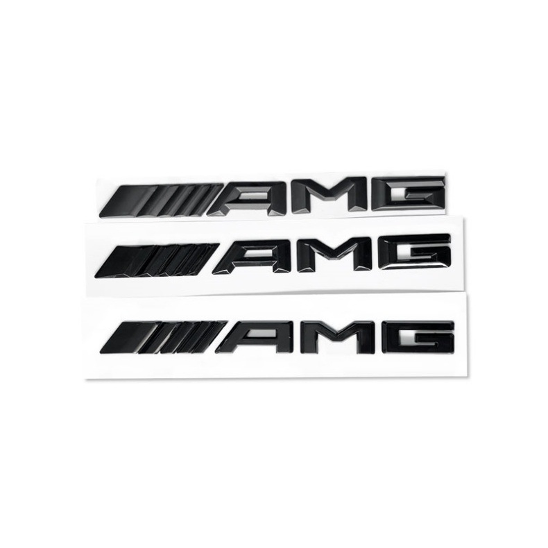 Suitable for Mercedes-Benz Amg Car Logo Modification, New a C E S-Class Car Stickers, Tail Labels, Decorative Labels, Rear Labels, Word Labels