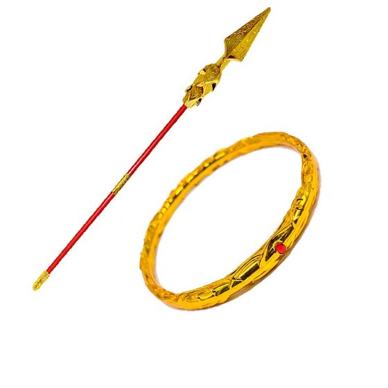 The new automatic retractable fire gun which weapon red tassel gun stall temple fair attractions Gankun circle fire gun wholesale