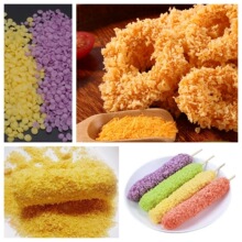 全自动面包糠膨化机  拉丝面包糠生产线 大型颗粒面包糠加工设备