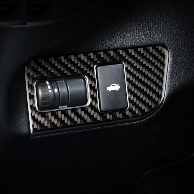 Suitable for Subaru BRZ Toyota 86 interior modification center console carbon fiber door panel steering wheel decoration piece