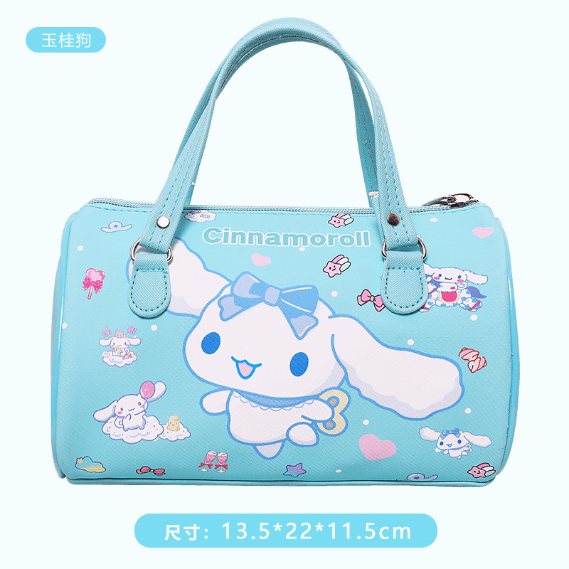 Corazón japonés encantador bolso de cinturón, bolso de cuero, bolso de mano para perros, bolso de hombro impreso