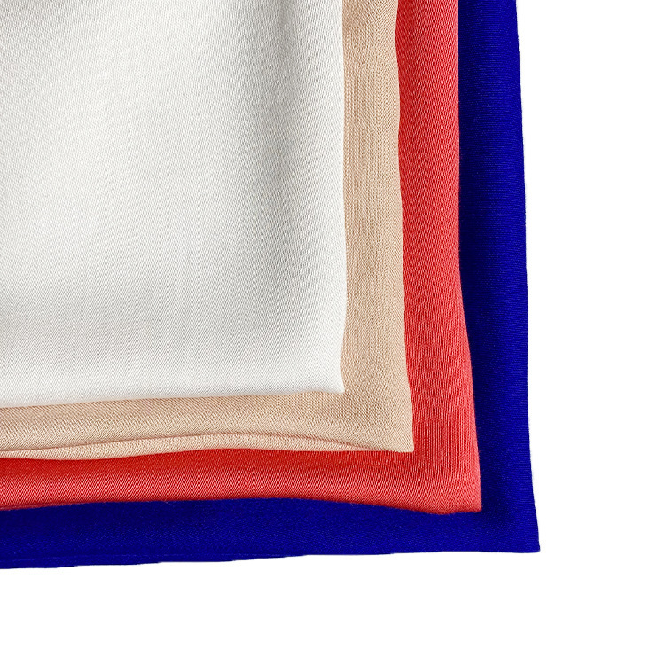 ropa interior lista para usar viscose de color sólido 100% tejido de satén de rayon
