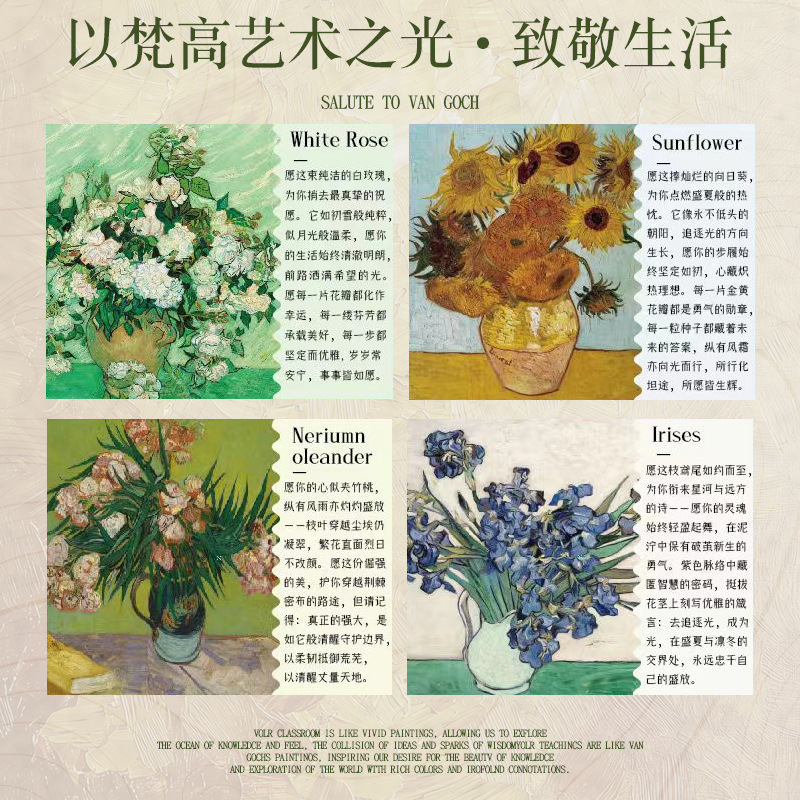バレンタインプレゼントゴッホ芸彩コーヒーカップ高颜値铃兰保温カップ高级感诞生日プレゼントプレゼントプレゼント|undefined