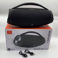 新款BOOMS BOX3大战神3代蓝牙音响手提便携式插卡重低音炮大音箱
