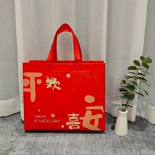 加厚网红女装童装服装店手提袋商场购物袋无纺布衣服袋服装袋包邮