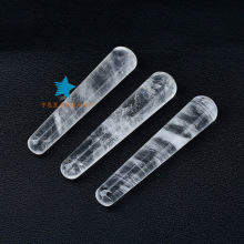 人造白水晶白熔炼按摩棒水晶柱打磨厂家批发直销特价水晶工艺品