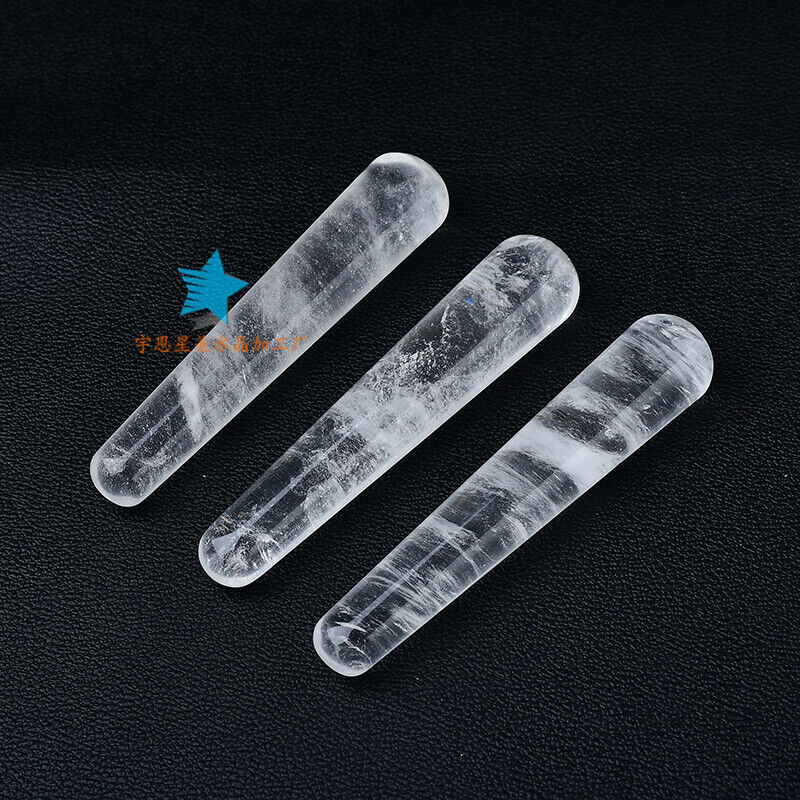 人造白水晶白熔炼按摩棒水晶柱打磨厂家批发直销特价水晶工艺品