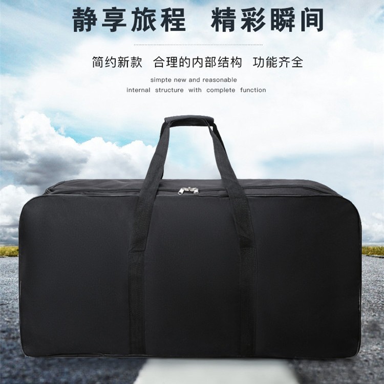 Cross-border luggage bag, large capacity, waterproof, lightweight, suitable for moving, travel, and storing clothes, with wheels, wholesale