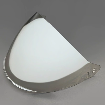 Reinforced Electroplated Mirror Surface — Dəbilqə (Kaska) aksesuarları - of608-aurora-silver