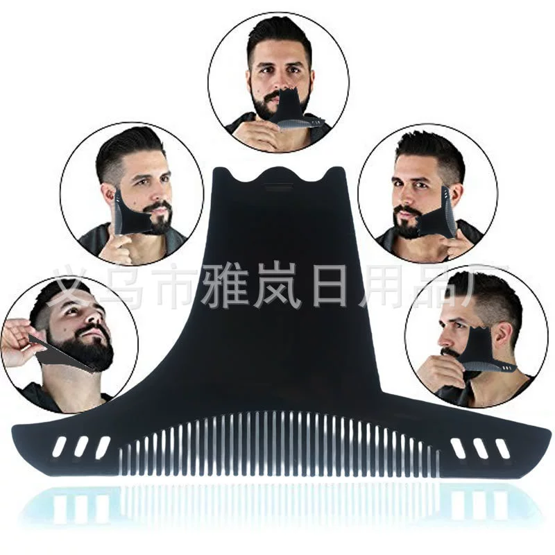Трансграничная многофункциональная борода для красоты расческа односторонняя расческа для волос