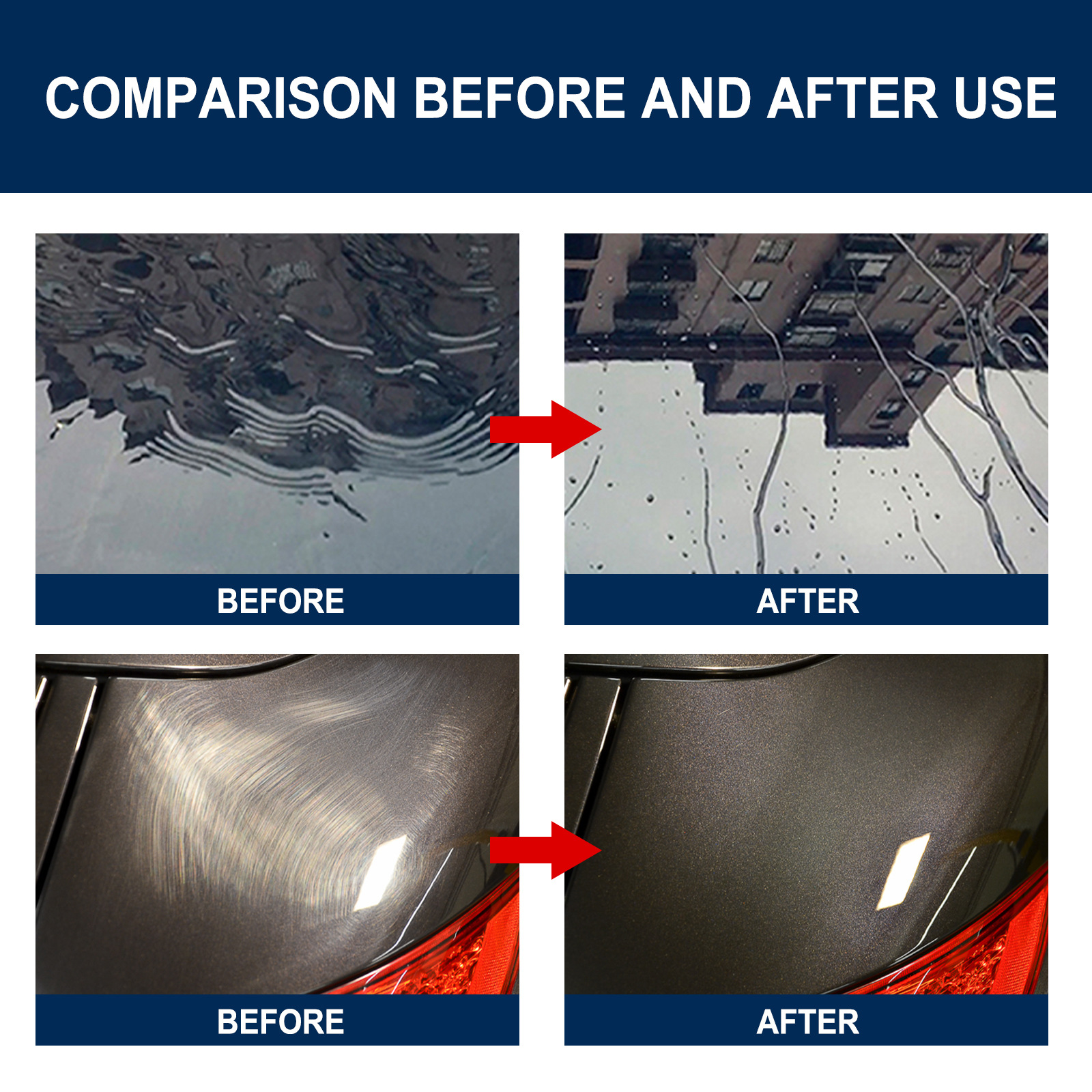 Auto Kristallwachs Auto Festes Autowachs Kratzerreparatur Beschichtungswachs Dekontamination Polieren Wartungswachs_voghion.com