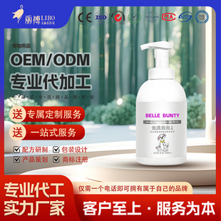 Oem Oem Processing Bubble Pet Supplies Amino Acid Deodorizing Cat and Dog No-Wash Pet Shower Gel