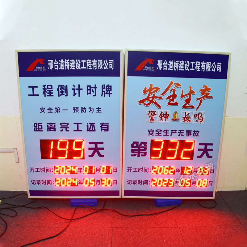 ��ȫ������ʱ�����¹ʽ�ʾ����ʾ��LED�����ۼ���ʾ������