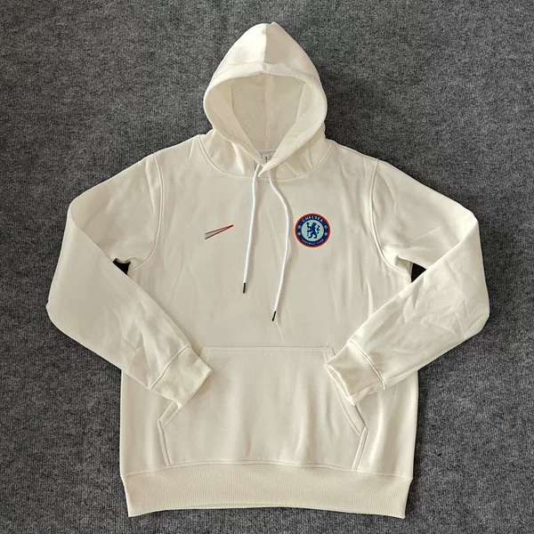 Chelsea Home Player fleece-lined Sweatshirt Men's Sports Casual Cotton Pullover Jacket Hooded Autumn and Winter Top