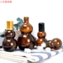 茶色滚珠化妆品玻璃瓶