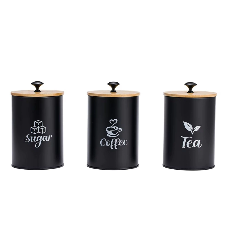 Металлический кофейный набор для домашнего использования, система хранения, ручка, коробка для хранения, (трансграничная торговля)