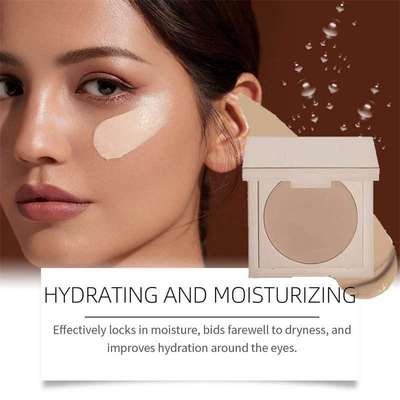 Крем-консилер для области under-eye (глина) корректор, оттенки natural/light/orange/red с кистью