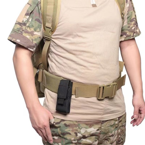 Outdoor Military Enthusiast Flashlight Bag M5 Tactical Flashlight Bag Small Single-Unit Tool Bag Molle Attachment Pouch