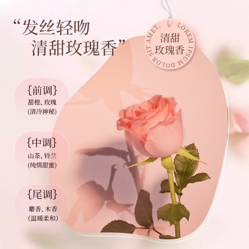 Rose Hair Oil & Curly Hair Conditioner - Anti-Breakage 2