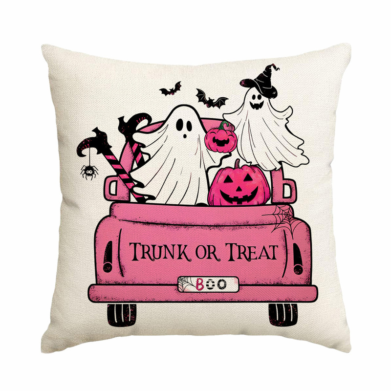 外国貿易クロスボーダーハロウィン枕カバーハッピーハロウィン面白いゴーストクッションカバーソファリビングルーム装飾枕|undefined