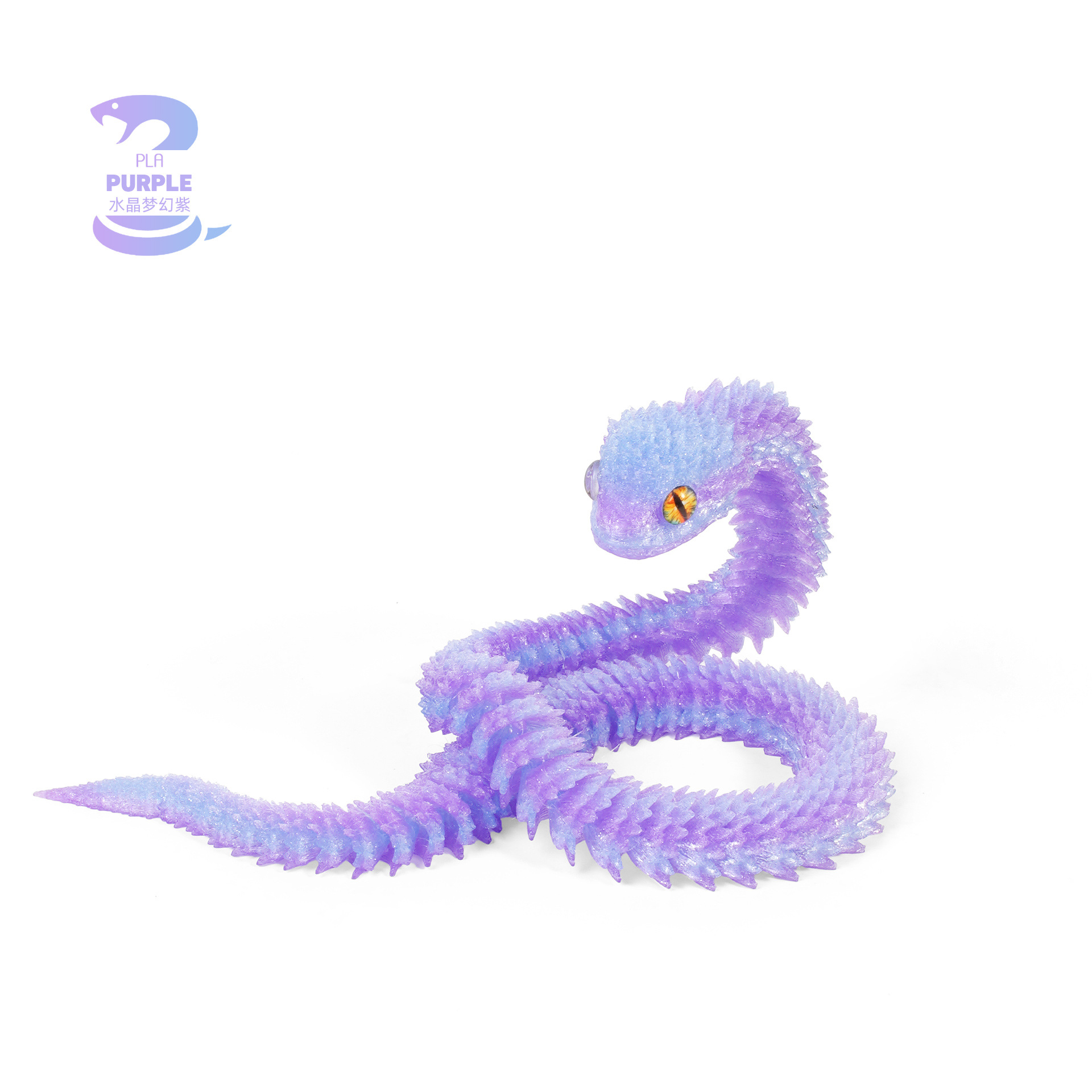 Viper - Crystal Dream morada - 40 cm (efecto de color aleatorio)