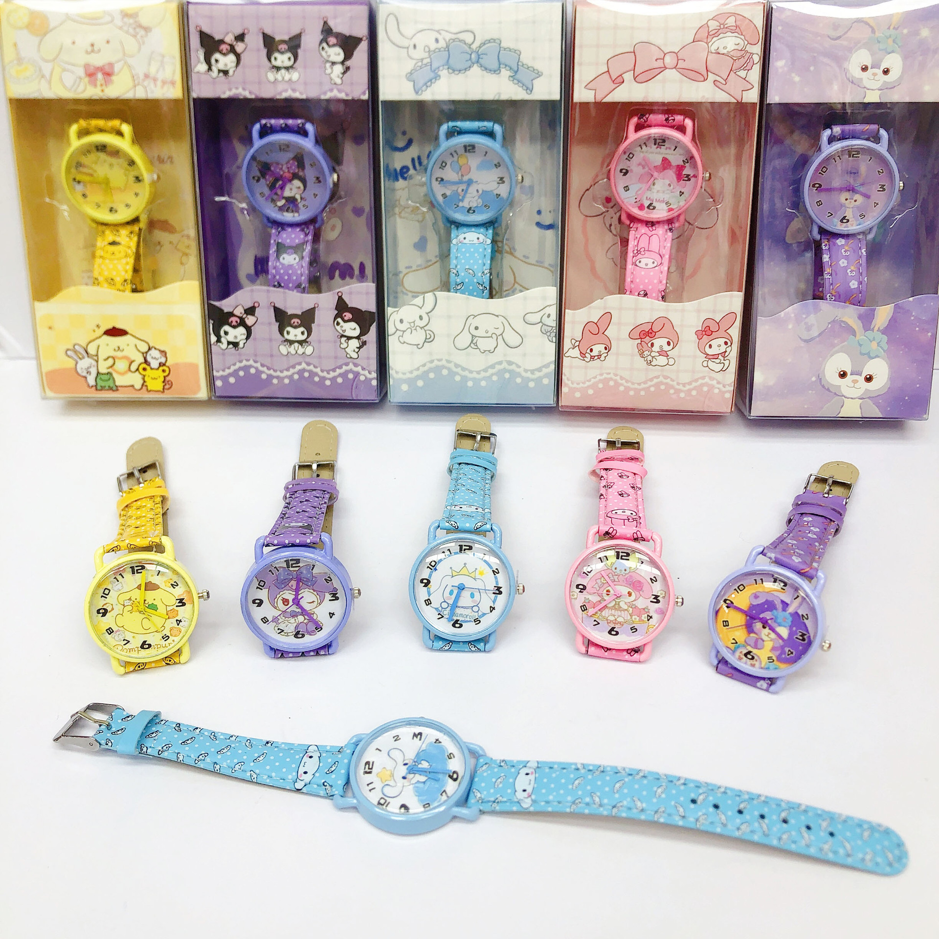 Children's cartoon electronic cute watch