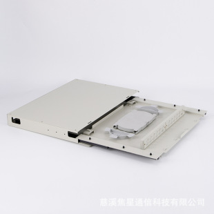 12/24 core SC/LC pull-out optical fiber distribution frame terminal box 1U/2U optical cable pigtail splice box ODF connection