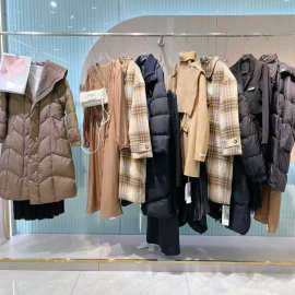 25冬澳宴妮简约淑女风羽绒服上衣裤裙外套十三行女装批发直播货源