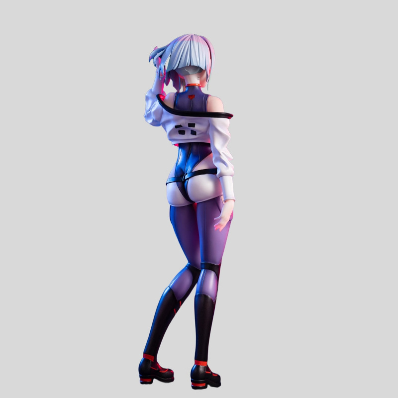 サイバーパンク カンフー エッジ ウォーカー フィギュア モデル サイバーカンフー ルーシー スタンディング アニメ フィギュア モデル|undefined