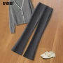 直筒气质夏季新款微喇裤