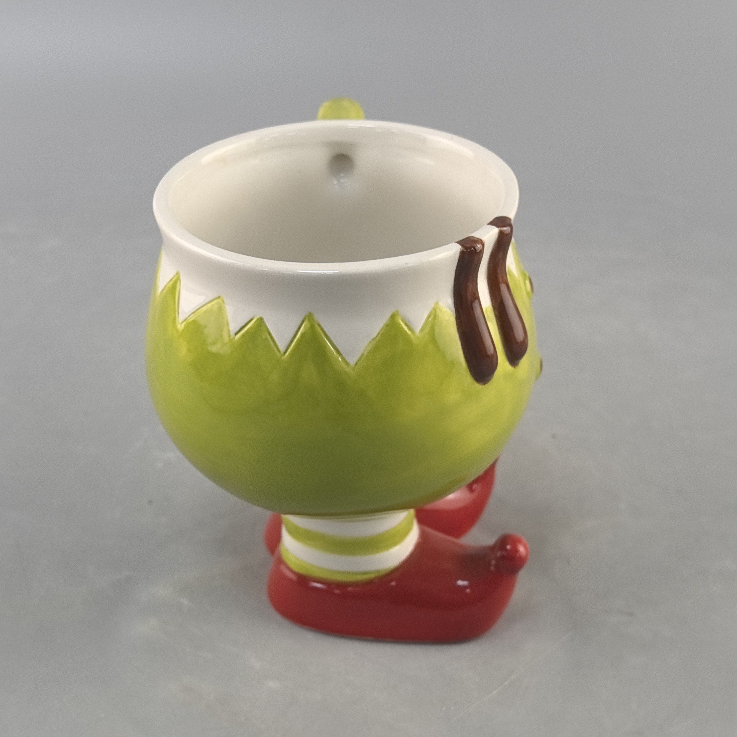 Ventas transfronterizas calientes de cerámica de Navidad rey de cerámica copa copa de cerámica copa de café americana taza creativa pintada a mano taza