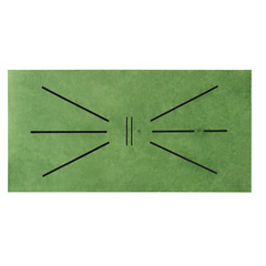 Golf accessories practice mat, lawn practice ball mat, indoor swing mat, indoor sports equipment, golf impact pad