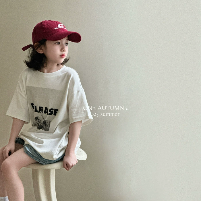 Летняя футболка с коротким рукавом, для подростков, oversize, корейский стиль