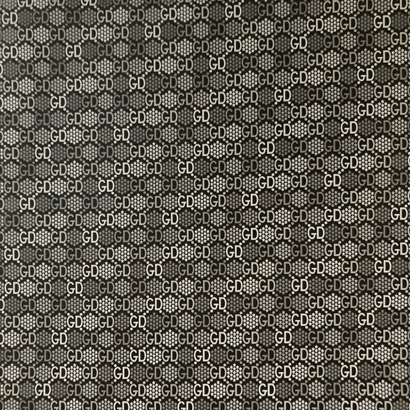 転写革、プリント革、漫画柄、カラーGD文字、防風、バッグ、靴素材、ソファ、人工皮革、革製品、家具