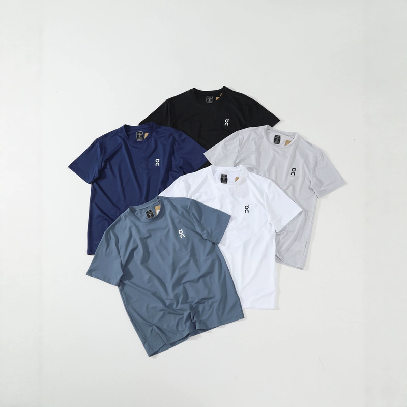 Sweat-Wicking on Angjia Comfortable and Breathable Short-Sleeved T-Shirt for Men and Women, Quick-Drying, Sweat-Absorbing, Moisture-Wicking, Round-Neck Top for Couples Sweat-Wicking on Angjia Comfortable and Breathable Short-Sleeved T-Shirt for Men and Women, Quick-Drying, Sweat-Absorbing, Moisture-Wicking, Round-Neck Top for Couples
