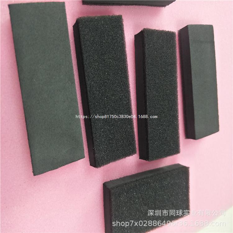 批发黑色eva泡棉镀晶擦子 汽车清洁美容板擦 镀膜海绵擦可定制