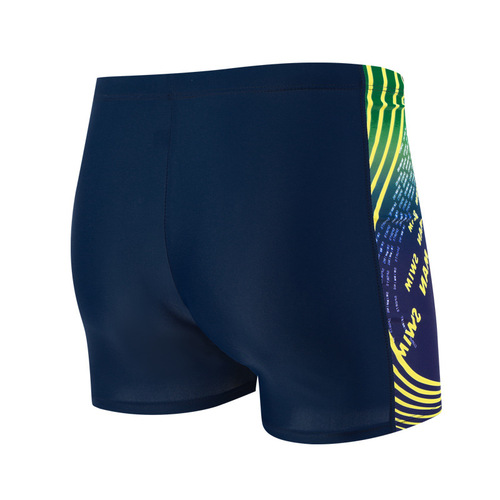  boys' boxer comfortable breathable swimming trunks digital printing beach diving hot spring vacation quick-drying swimming trunks