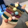 South Korean goods, telephone, hair rope, Korean style, simple and elegant design, wide color palette