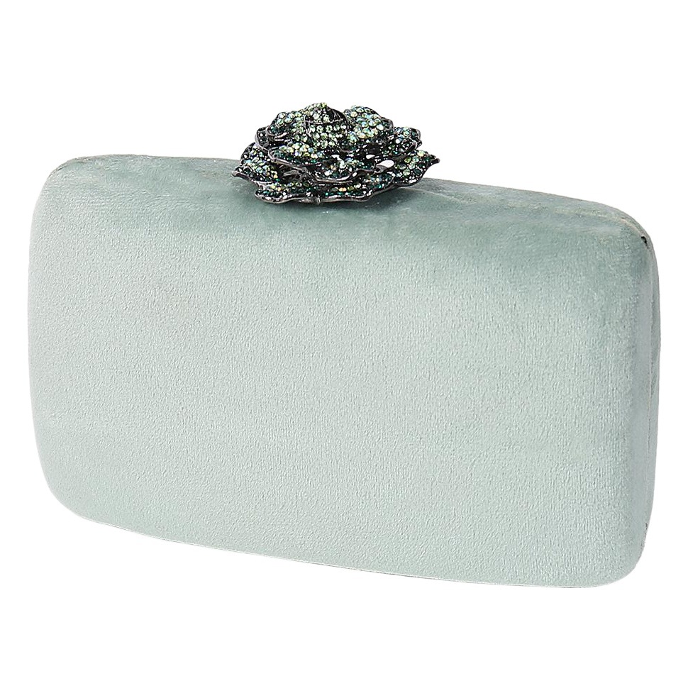 Bolsos de Noche Europeos y Americanos de Alta Gama con Incrustaciones de Diamantes, Bolsos de Mano Elegantes de Terciopelo para Mujer, Fabricante de Bolsos de Fiesta con Cadena