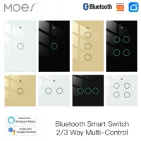 Умный настенный выключатель-кнопка, граффити, Bluetooth