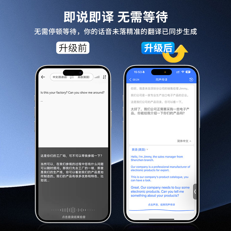 跨境AI多合一智能语音翻译机全国视频语音通话翻译器同声传译出国|undefined