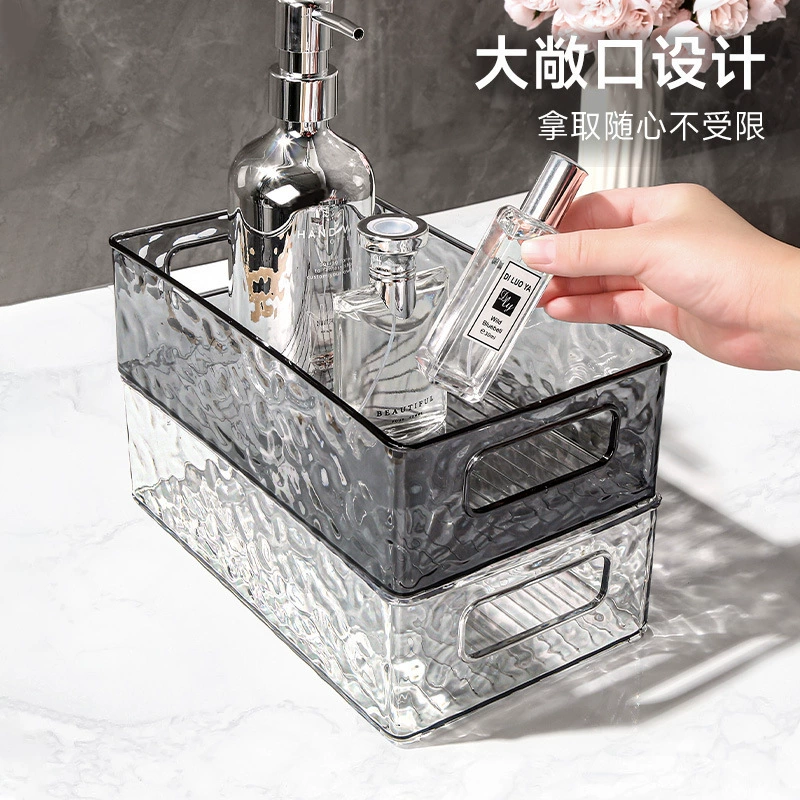 High quality table acrylic storage box, storage basket