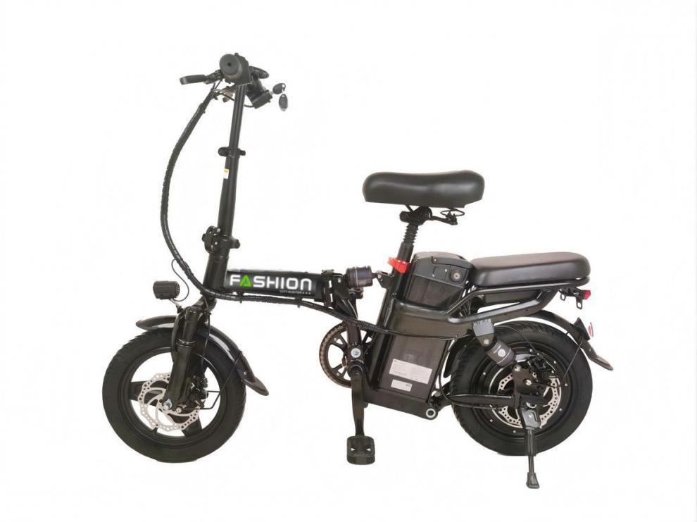 New national standard folding electric bicycle, small electric vehicle, ultra-lightweight and portable, lithium battery-powered, suitable for ride-hailing and personal transportation
