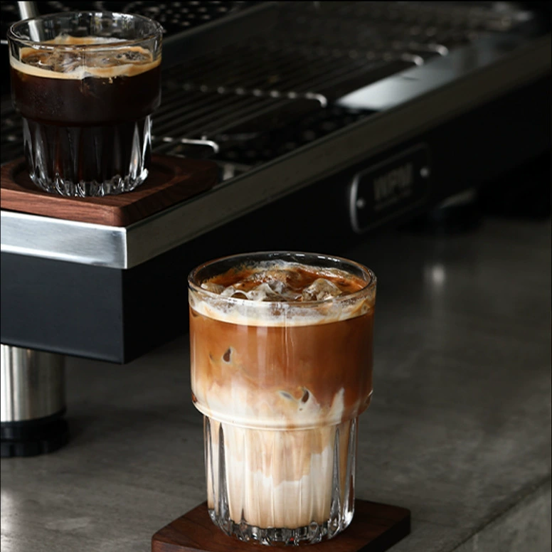 Coffee cold drink, glass, American style