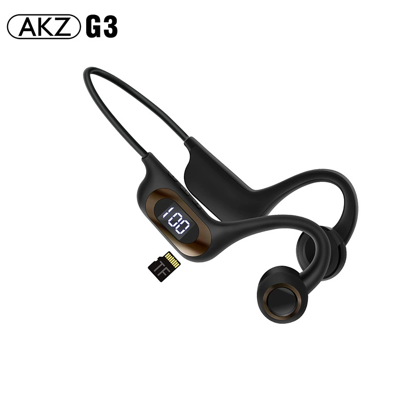 AKZ-G3 наушники с костной проводимостью второго поколения, беспроводные Bluetooth наушники для спорта и бега, взрывная модель в кросс‑бордерной торговле