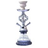 Cross -border Arabic water cigarette bottle full set of small dual -tube twisting ball glass cigarette tube cigarette gun bar hot -selling shiSha