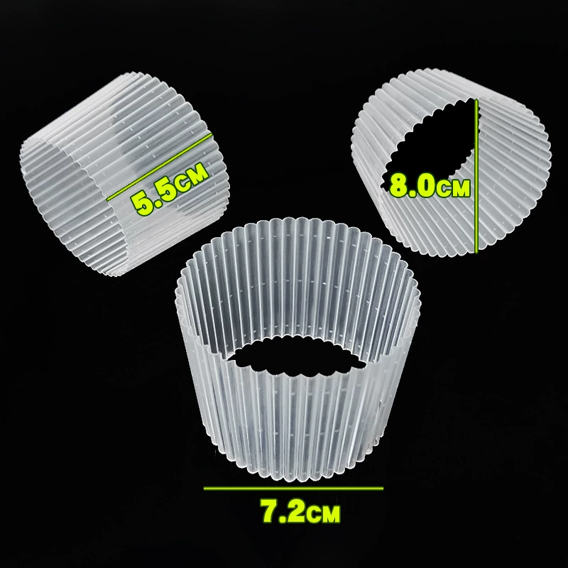 Transparent disposable non-slip plastic tea cup, anti-scald, 500 ml, 700 ml