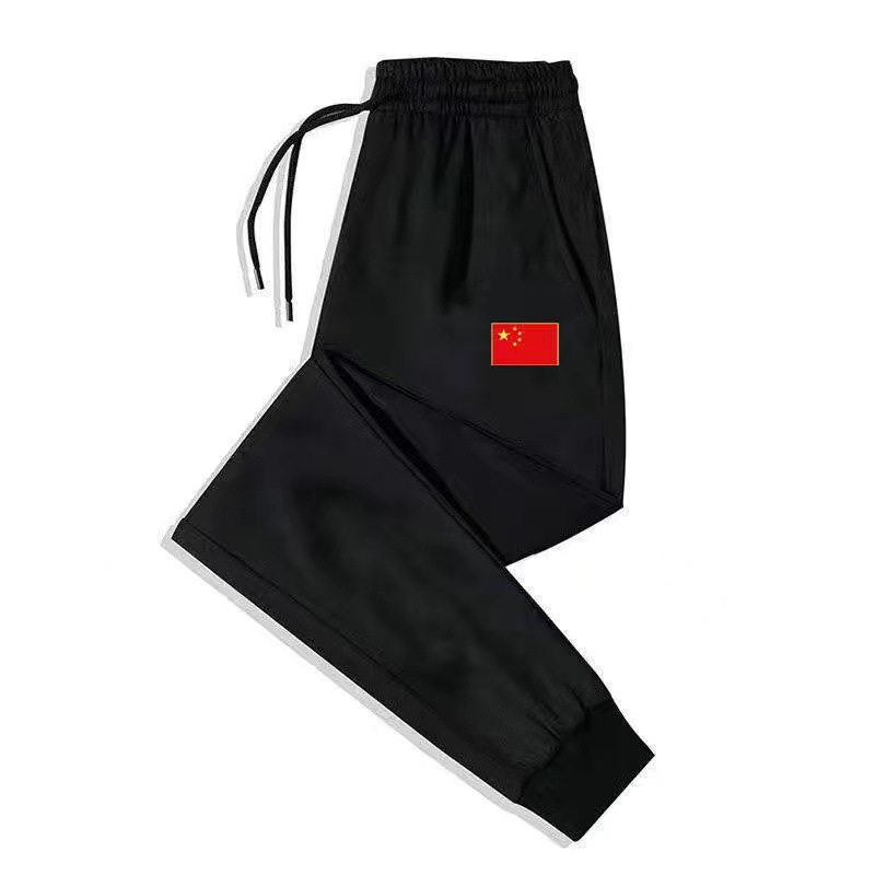 Otoño e invierno pantalones forrados de lana pantalones casuales de los hombres Pantalones deportivos de moda de los hombres pantalones cortos harén tobillo-atado pantalones de estudiante de los hombres